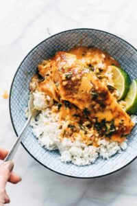 Coconut Curry Salmon